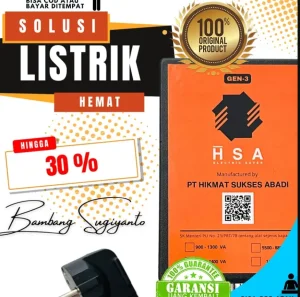 penghemat listrik hingga 30%